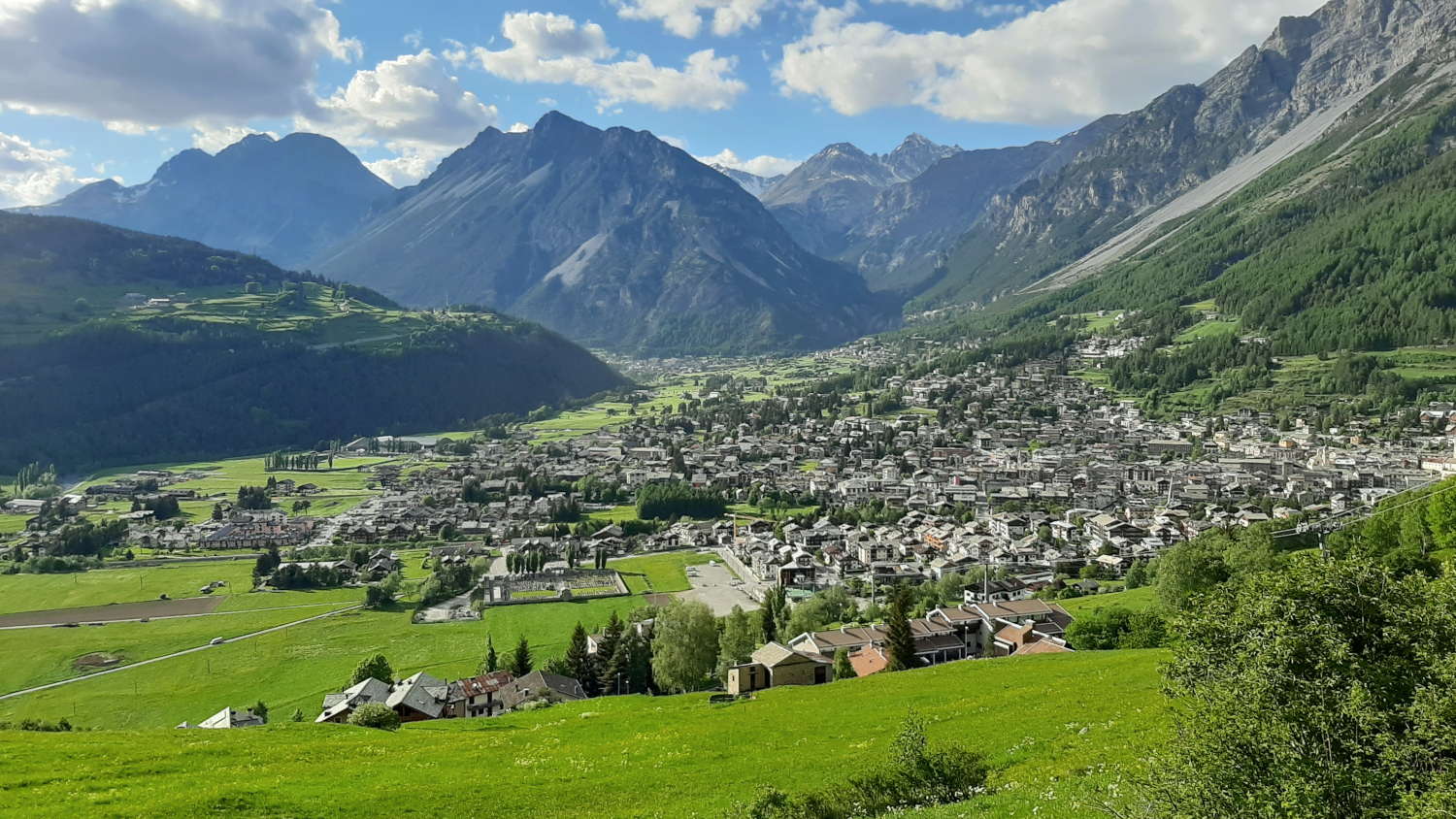 Vista su Bormio